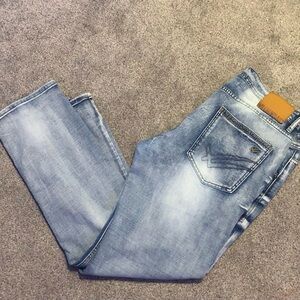 William Rast Light Blue Straight Jeans